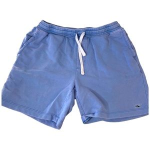Vineyard vines men’s size medium blue 100% cotton relaxed drawstring shorts